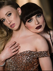 Natalie Mars and Riley Reyes
